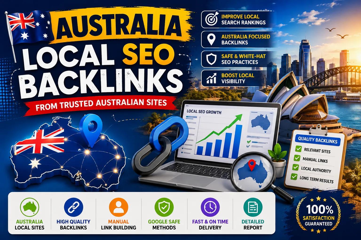 Australia Local SEO Business Backlinks for Local Rankings